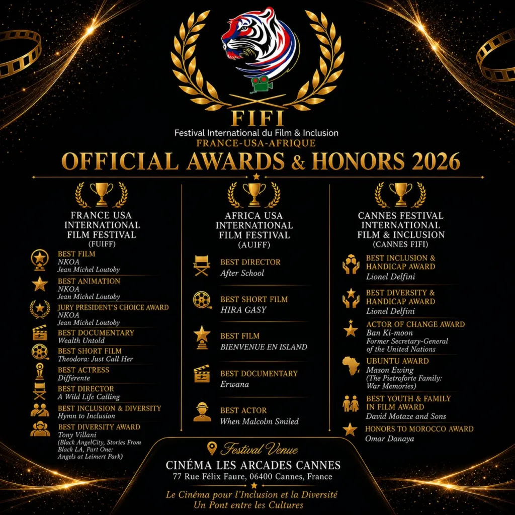When Malcolm Smiled earns Best Actor award at Cannes FIFI 2026