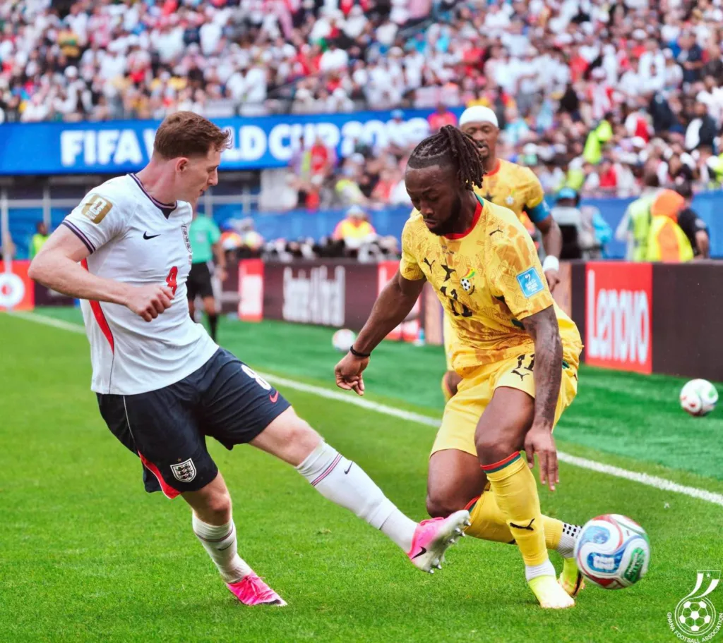 Sights and scenes from Ghana's World Cup draw against England in the USA