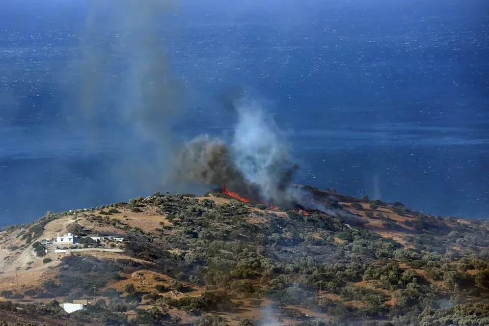 France, Spain and Greece battle wildfires as Europe swelters