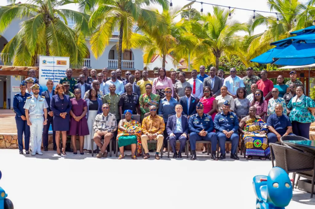 KAIPTC Commandant urges tougher measures against illegal mining KAIPTC Commandant urges tougher measures against illegal mining