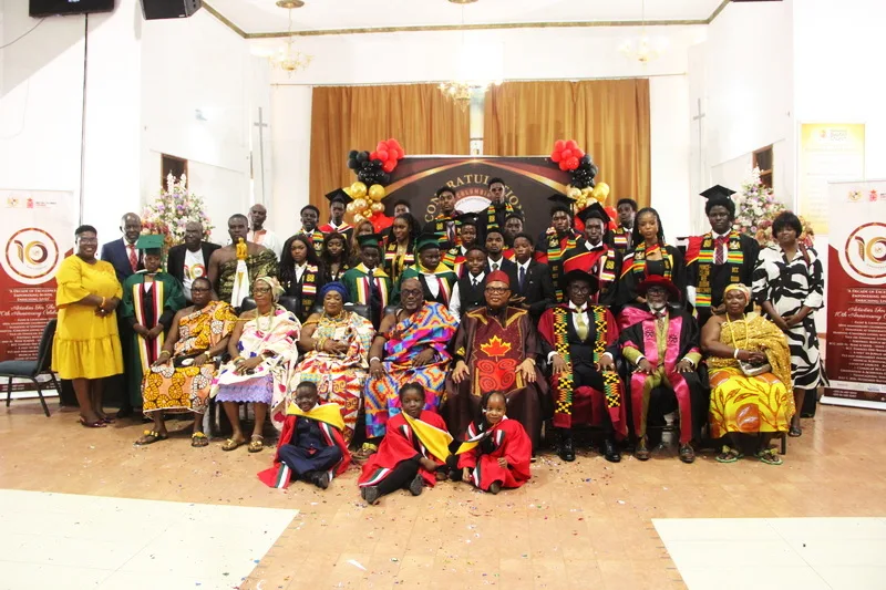 British Columbia College marks 10 years of quality education with colourful graduation ceremony in Accra