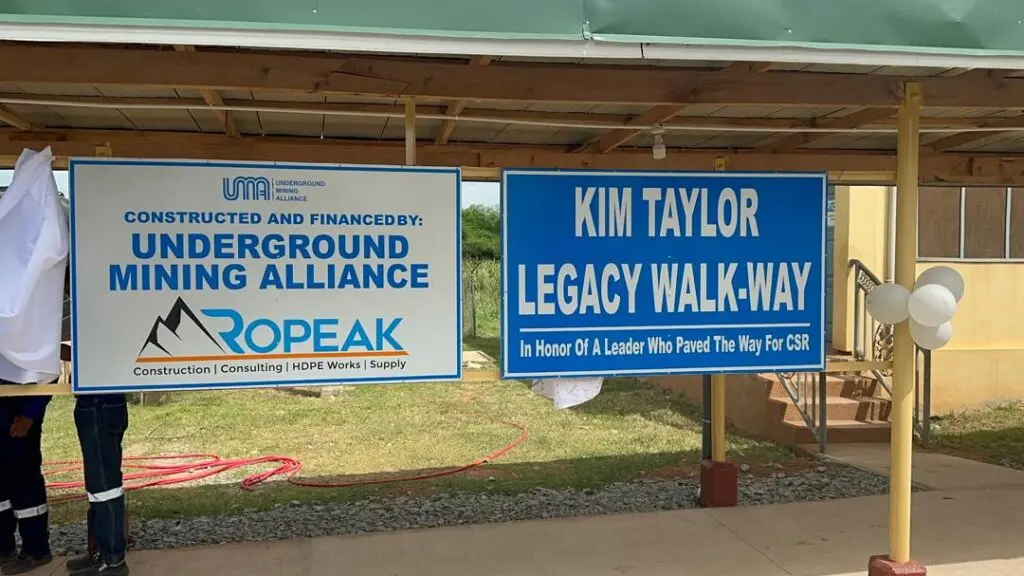 UMA improves healthcare access in Asutifi North with GH₵700k ‘Kim Taylor Legacy’ Walkway
