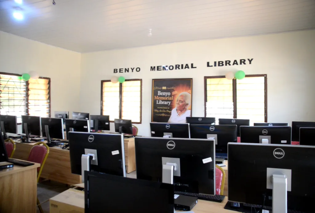 Dr Daniel Seddoh and siblings honour the memory of their mother with an ICT lab and library
