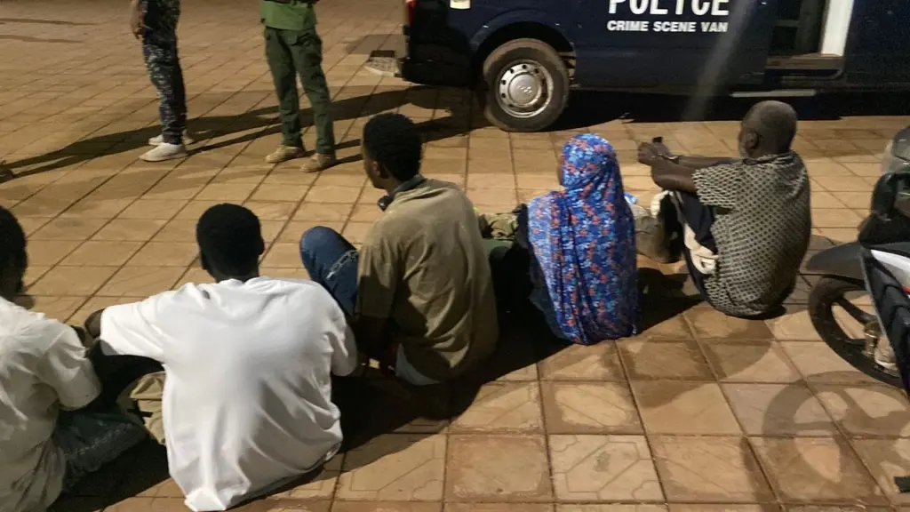 Police arrest 10 suspects in anti-drug operation in Tamale
