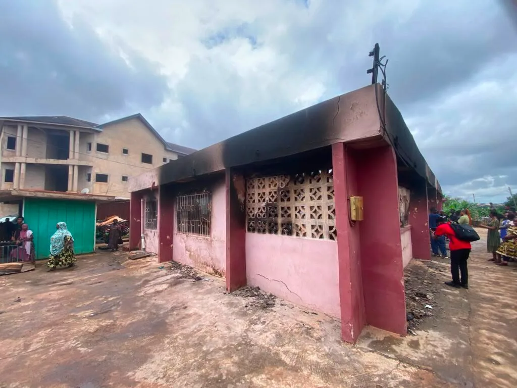 13-year-old boy dies as fire destroys nine-bedroom house at Tarkwa Makro