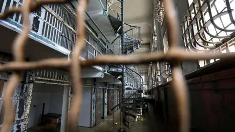 Trump seeks $152m to reopen notorious Alcatraz prison Getty Images A view of a cellblock on Alcatraz Island.