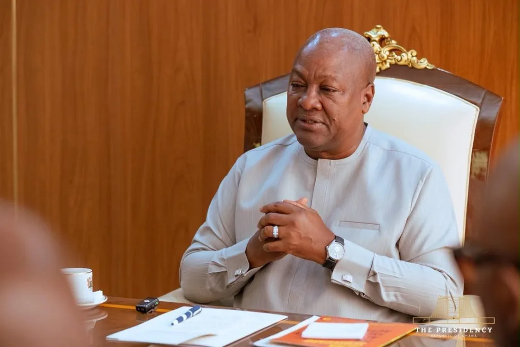 President Mahama discusses health-related matters with top UN officials