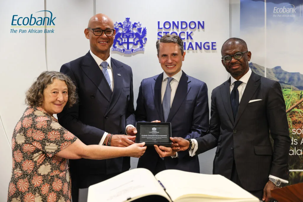Ecobank makes history with World's first Commercial Bank Nature Bond on London Stock Exchange Ecobank makes history with World's first Commercial Bank Nature Bond on London Stock Exchange