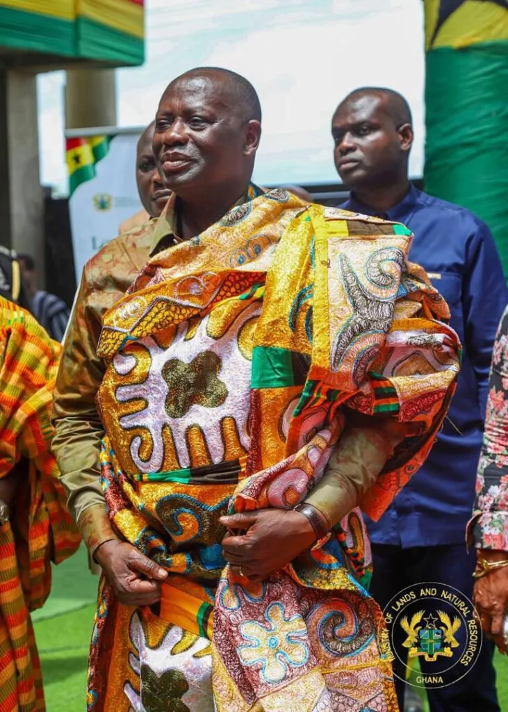 Lands Minister Armah-Kofi Buah launches Responsible Cooperative Mining initiative for Akyem Kotoku in Eastern Region