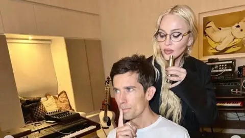 Madonna was 'jealous of Kylie' - and more things we learned in her Graham Norton interview Madonna / Instagram Madonna in the studio with Stuart Price