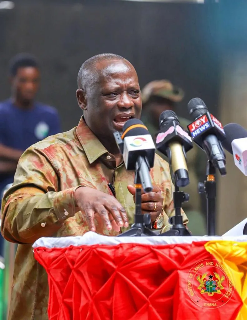 Lands Minister Armah-Kofi Buah launches Responsible Cooperative Mining initiative for Akyem Kotoku in Eastern Region
