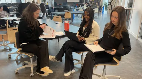 Back to books - Sweden's schools give up digital learning Maddy Savage Final year students at a high school in Nacka, Sweden