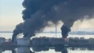 Ukrainian drones hit St Petersburg as Putin's flagship economic forum opens Ukrainian drones hit St Petersburg as Putin's flagship economic forum opens