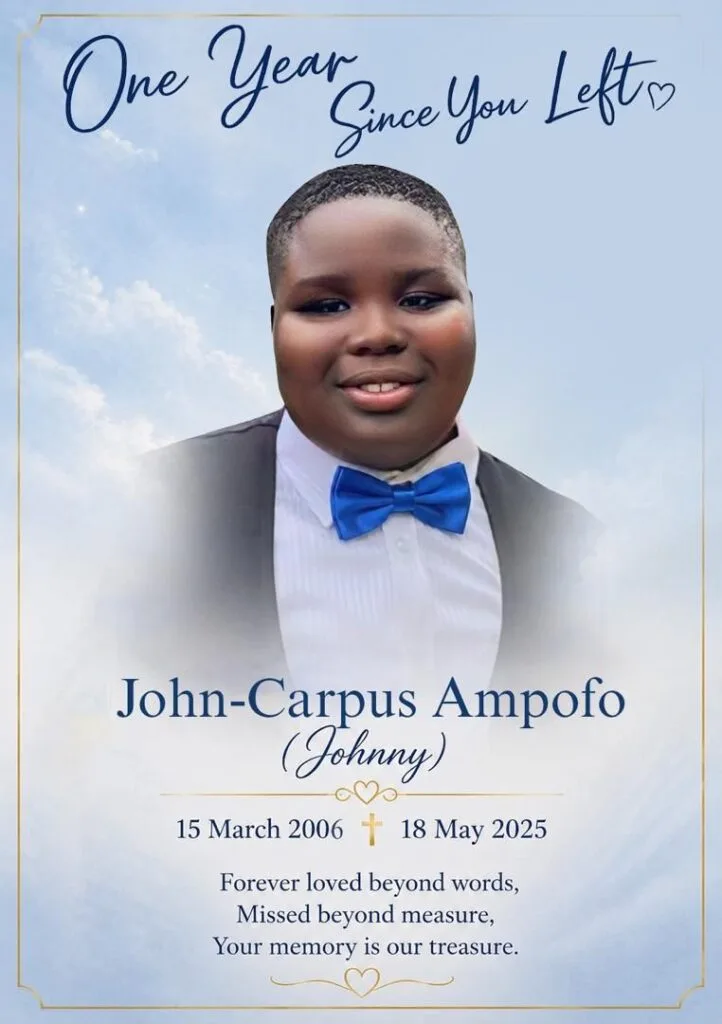 Where’s My Johnny…Reflecting on one year without you, John-Carpus Where’s My Johnny…Reflecting on one year without you, John-Carpus