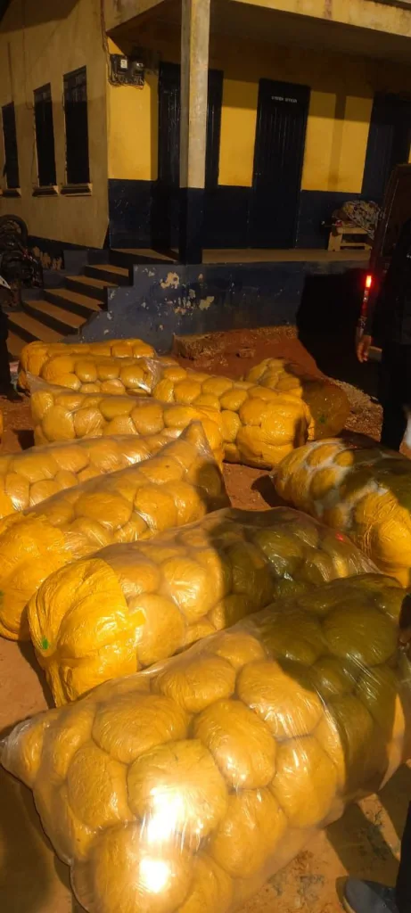 Akatsi Police seize suspected cannabis consignment, driver escapes