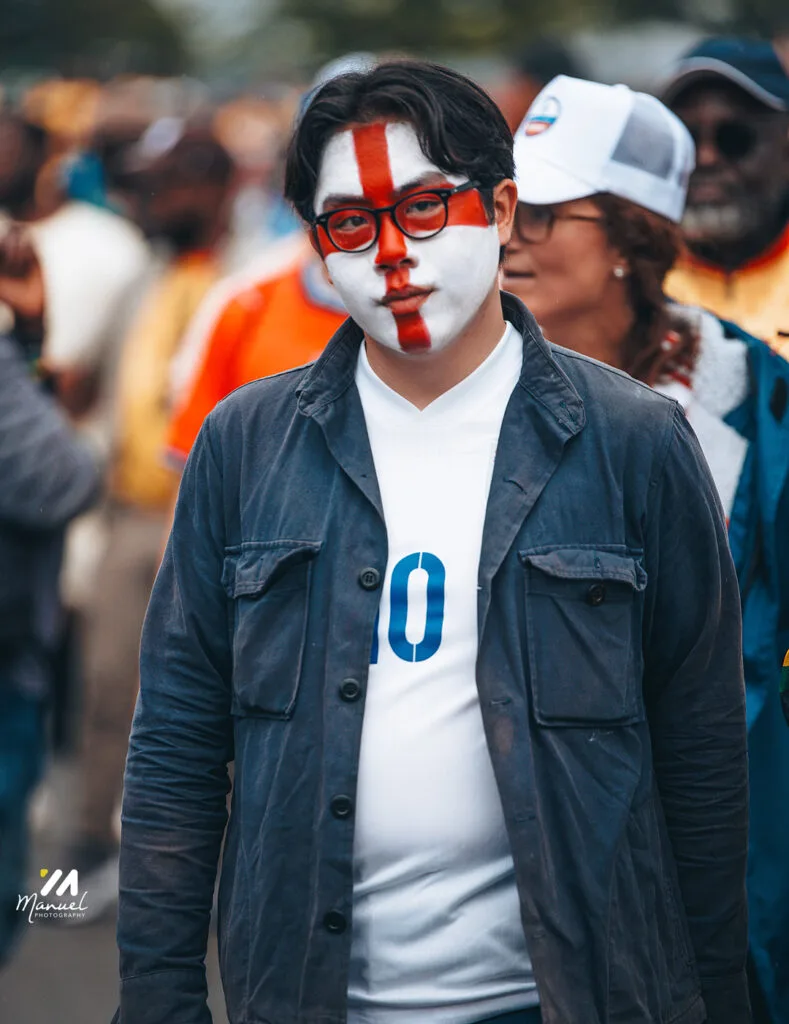 Boston is red, gold and green: The best photos from Ghana vs England