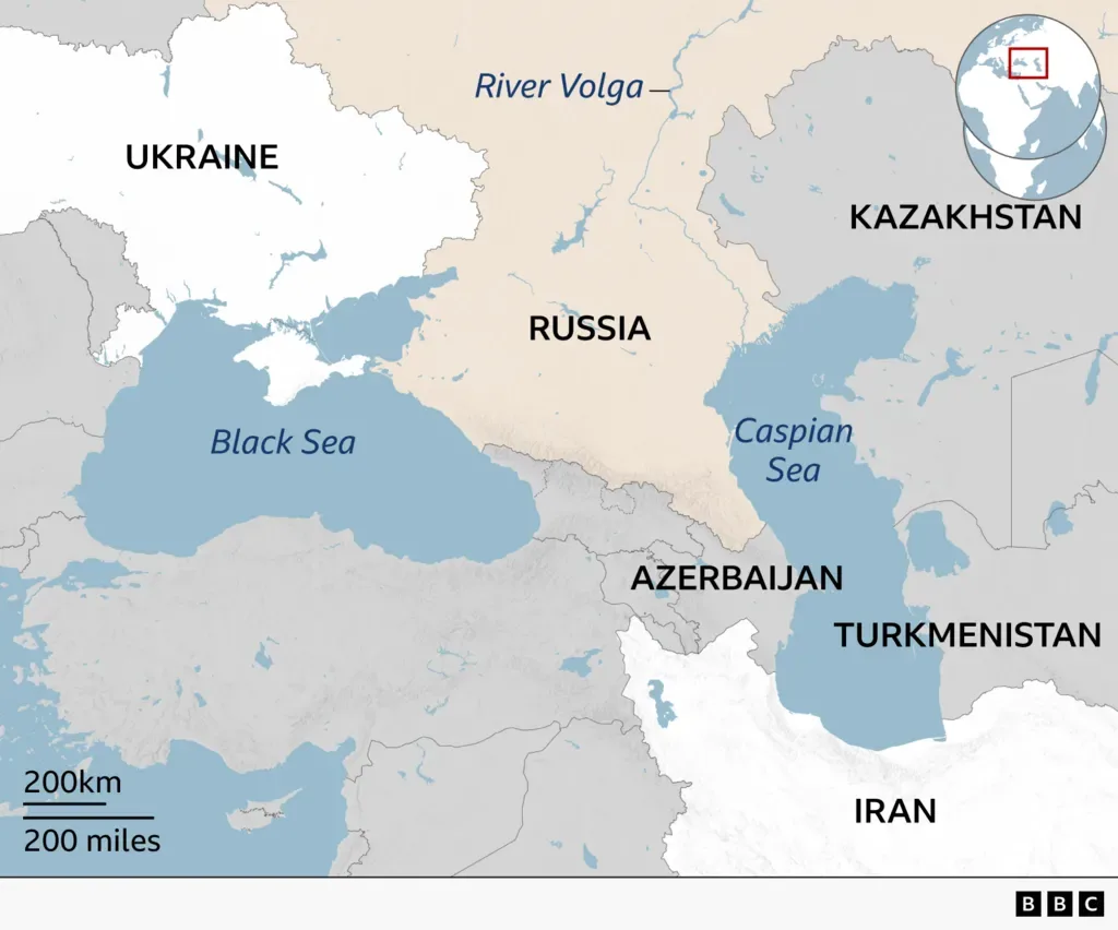 Ukraine dismisses Iranian threats as Caspian Sea strike directly links wars