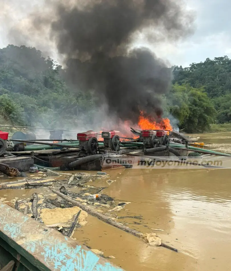 NAIMOS disrupts illegal mining activities at Gwira Banso-Eshiem NAIMOS disrupts illegal mining activities at Gwira Banso-Eshiem