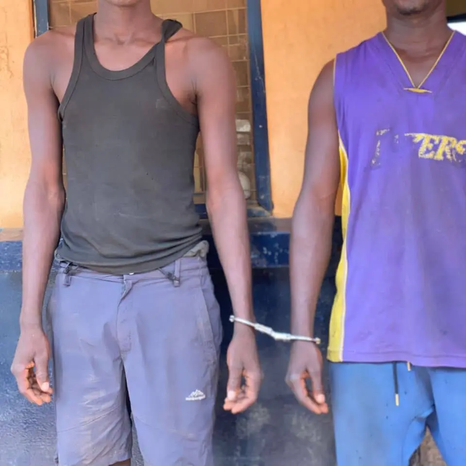 Police intercept truck loaded with weapons, arrest 2 in Nkwanta