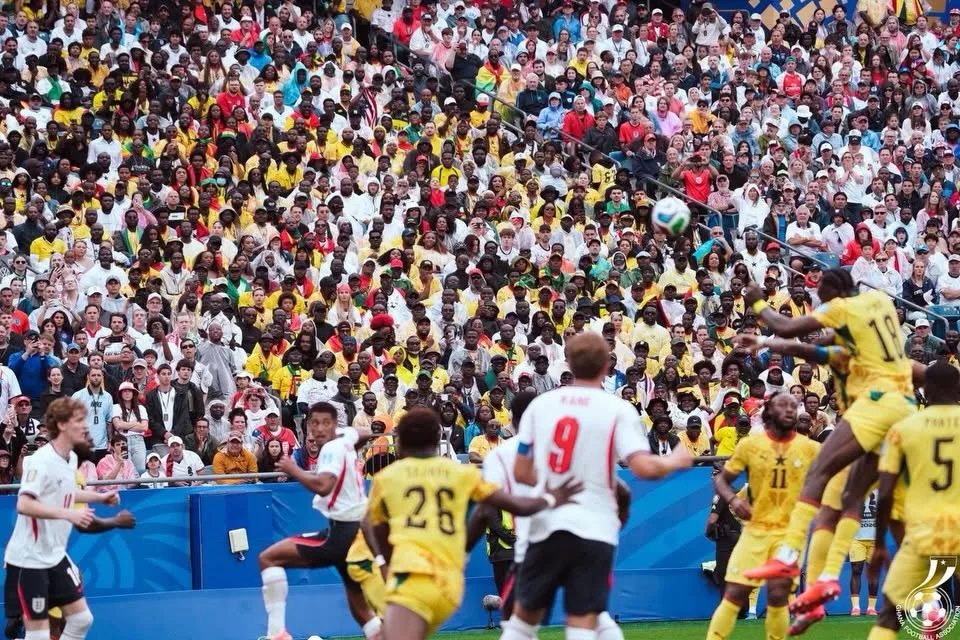Sights and scenes from Ghana's World Cup draw against England in the USA