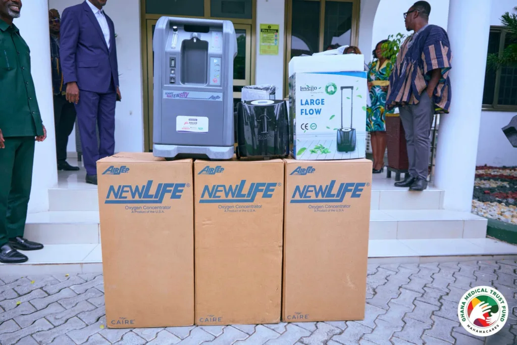 Tamale Teaching Hospital NICU receives five oxygen concentrators to support newborn care Tamale Teaching Hospital NICU receives five oxygen concentrators to support newborn care