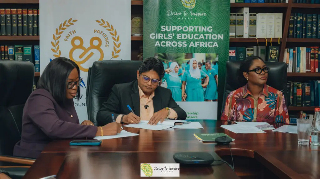 Drive to Inspire-Africa, Sanjeev Mansotra Foundation launch scholarship scheme support young women in tertiary education Drive to Inspire-Africa, Sanjeev Mansotra Foundation launch scholarship scheme support young women in tertiary education