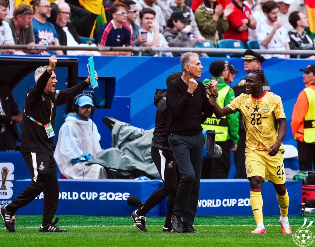 Sights and scenes from Ghana's World Cup draw against England in the USA