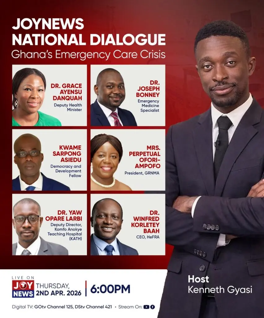 JoyNews to host National Dialogue on Ghana’s emergency care crisis