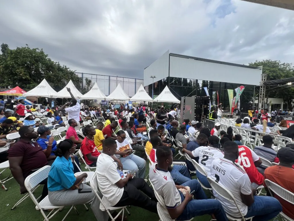 Fans flood Aviation Social Centre for Hitz FM’s Rep Ur Jersey ahead of Champions League final