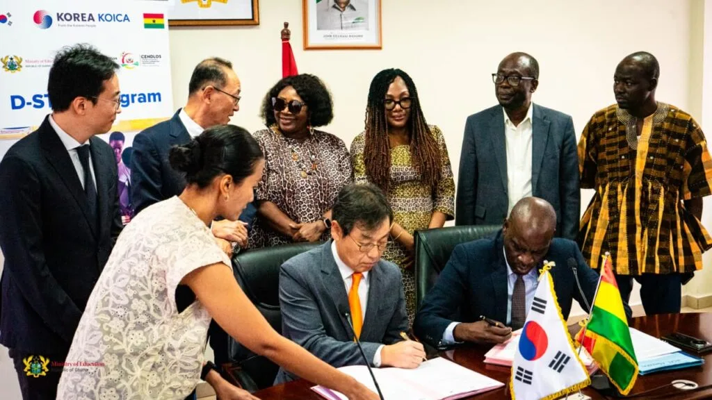 Korea commits $28m to strengthen digital STEM education in Ghana