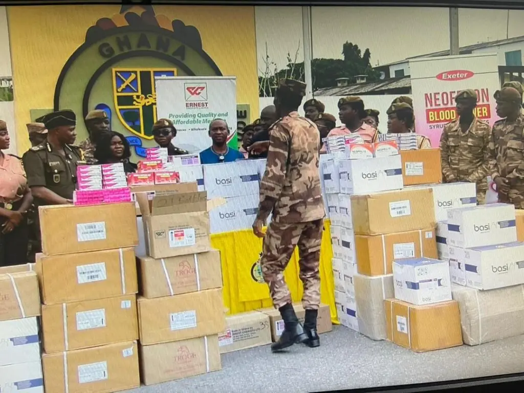 Ernest Chemists supports Ghana Prisons as medicine shortage deepens healthcare crisis