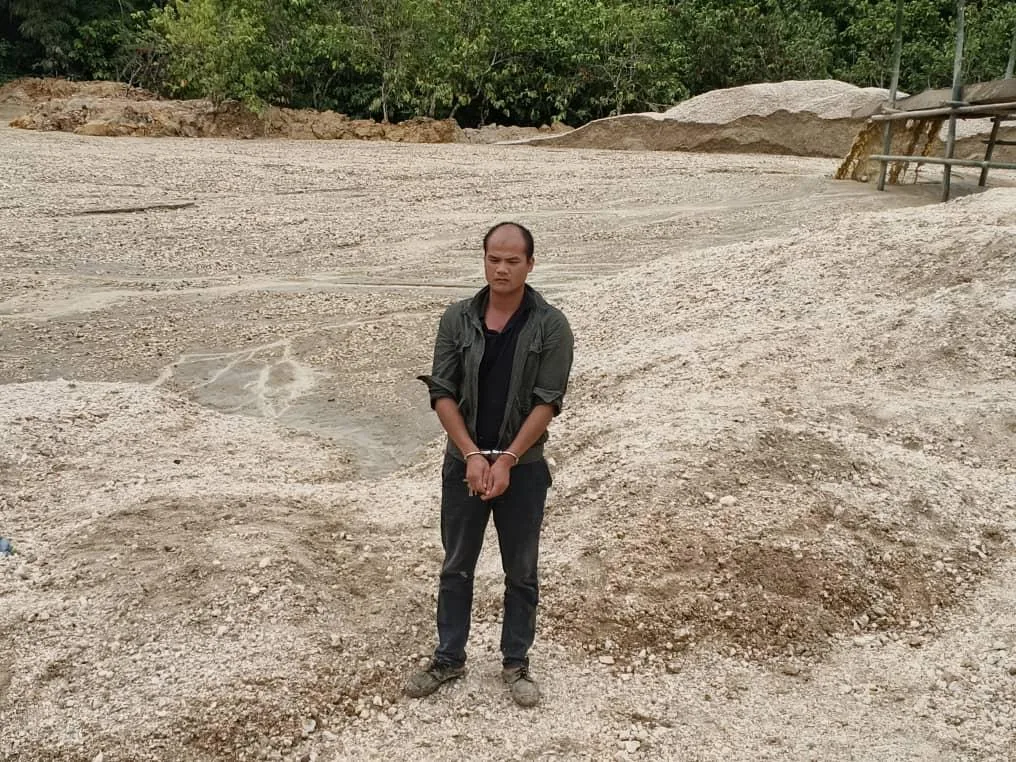 NAIMOS arrests Chinese national, 7 Ghanaians in Ashanti Illegal Mining crackdown