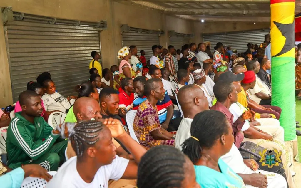 Lands Minister Armah-Kofi Buah launches Responsible Cooperative Mining initiative for Akyem Kotoku in Eastern Region