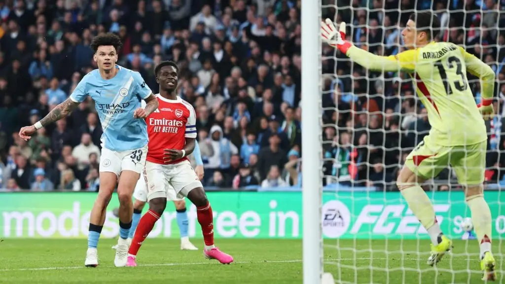 Man City end Arsenal's quadruple hopes as O'Reilly's double clinches Carabao Cup triumph
