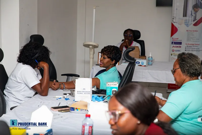 Prudential Bank goes 'Prevention First' with free health screening for staff