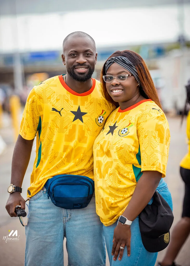 Boston is red, gold and green: The best photos from Ghana vs England