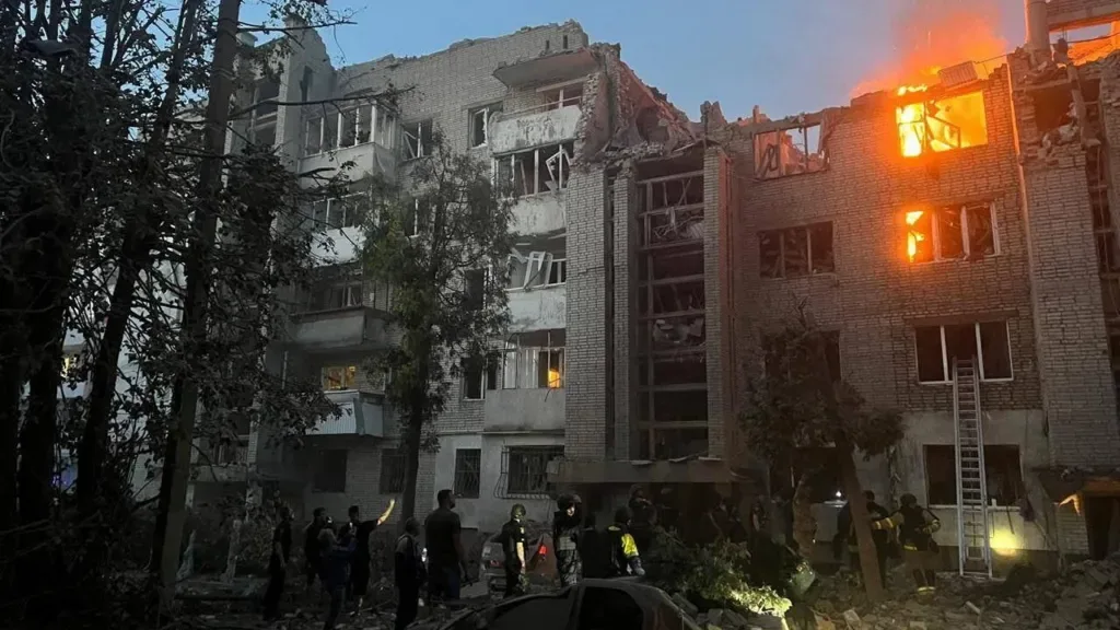 At least five members of same family killed in Russian missile attack, Zelensky says At least five members of same family killed in Russian missile attack, Zelensky says