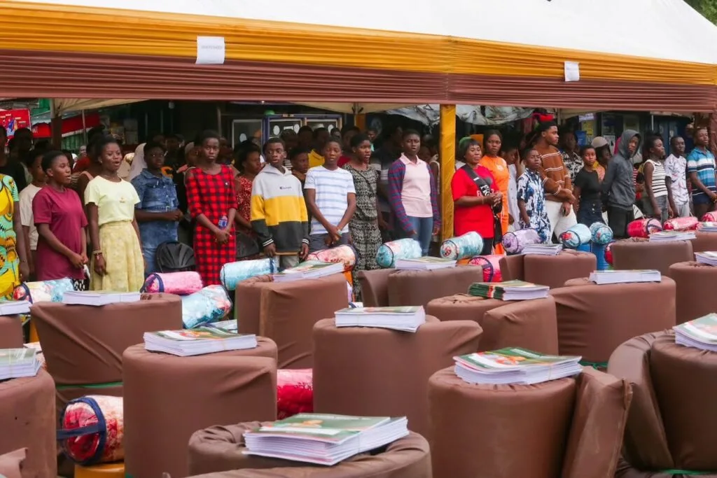 Ablekuma North MP supports 500 SHS freshmen with back-to-school items