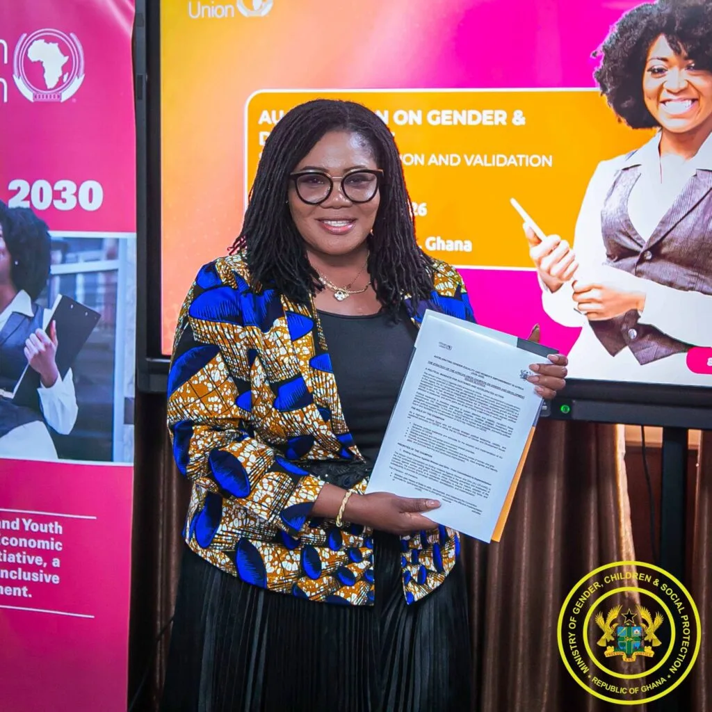 Ghana receives final work plan for AU Champion on Gender and Development