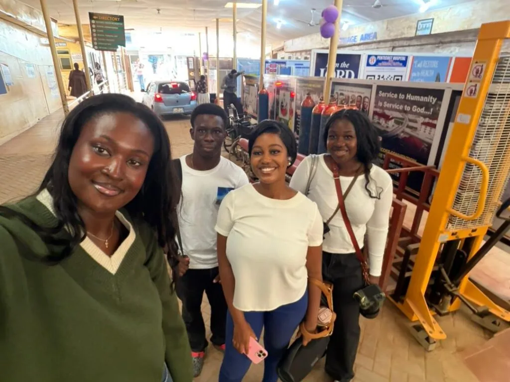 She Captures Humanity supports mothers at Pentecost Hospital in Madina