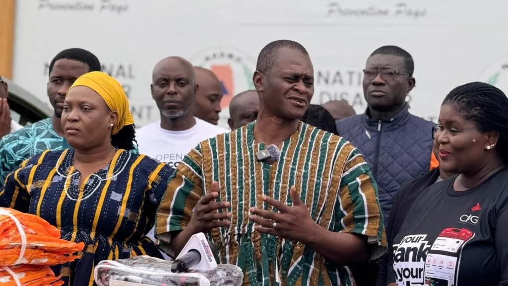 CBG donates relief items to NADMO to support flood victims CBG donates relief items to NADMO to support flood victims