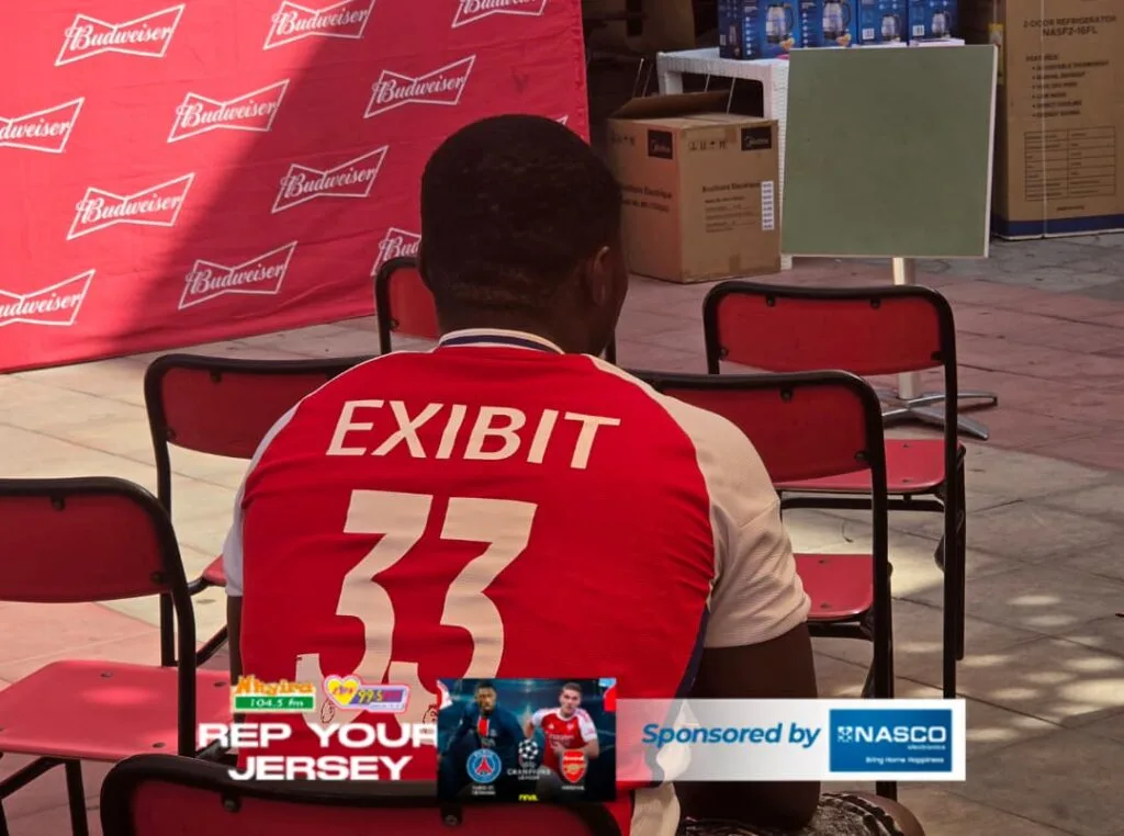 Luv/Nhyira FM thrill football fans with ‘Rep your Jersey’ UEFA Champions League Final experience Luv/Nhyira FM thrill football fans with ‘Rep your Jersey’ UEFA Champions League Final experience