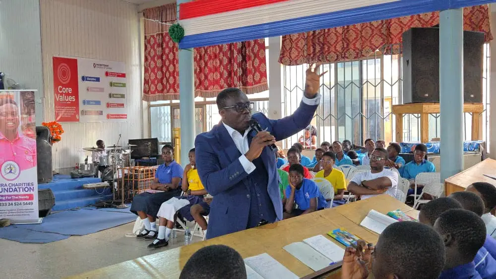 Dr Patrick Essien promotes TVET as key to jobs and industrial growth at Mampong career programme