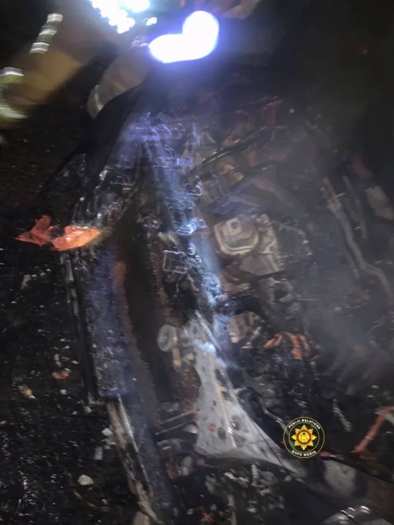 Fire destroys abandoned trailer at Ogbojo as two other blazes hit Accra
