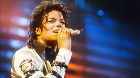 Getty Images Michael Jackson, Bad World Tour, Werchter Festival Ground, Werchter, Belgium, 23rd August 1988.