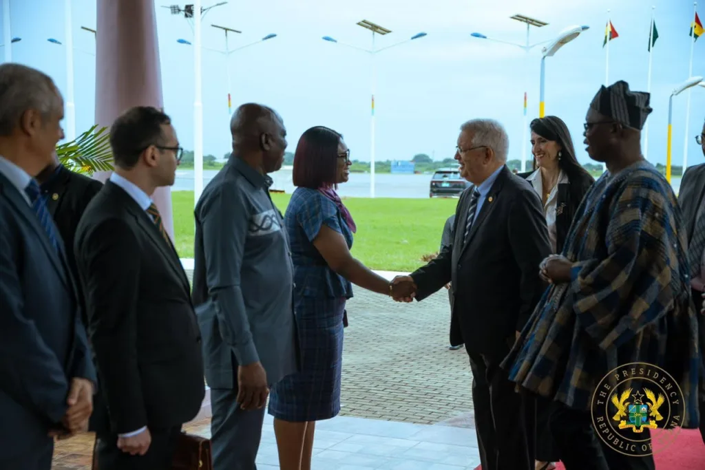 Algerian parliament speaker arrives in Ghana for UN resolution conference on enslaved Africans
