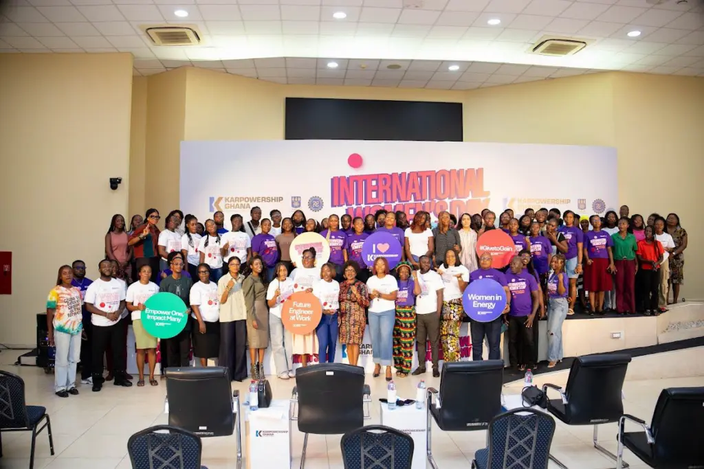 Karpowership Ghana empowers female engineering students at UG to mark International Women’s Day