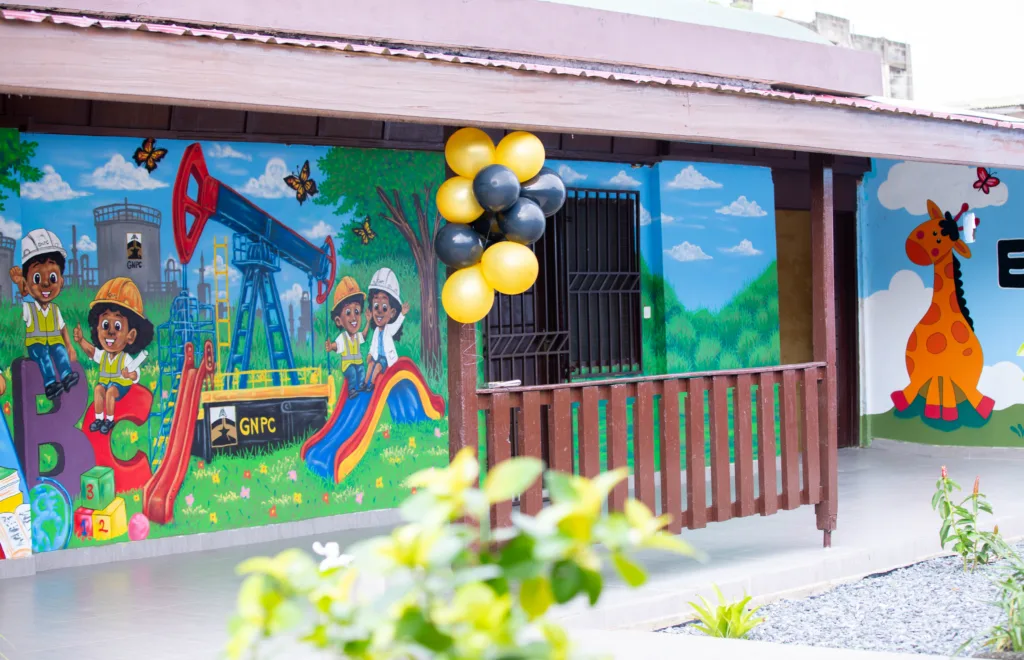 GNPC staff mark 40 years by transforming Tema nursery school GNPC staff mark 40 years by transforming Tema nursery school