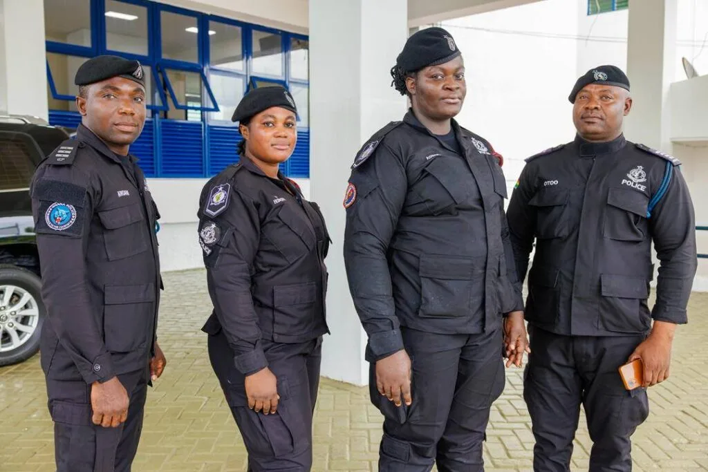 IGP promotes five police officers over Kwafokrom GOIL robbery arrest IGP promotes five police officers over Kwafokrom GOIL robbery arrest