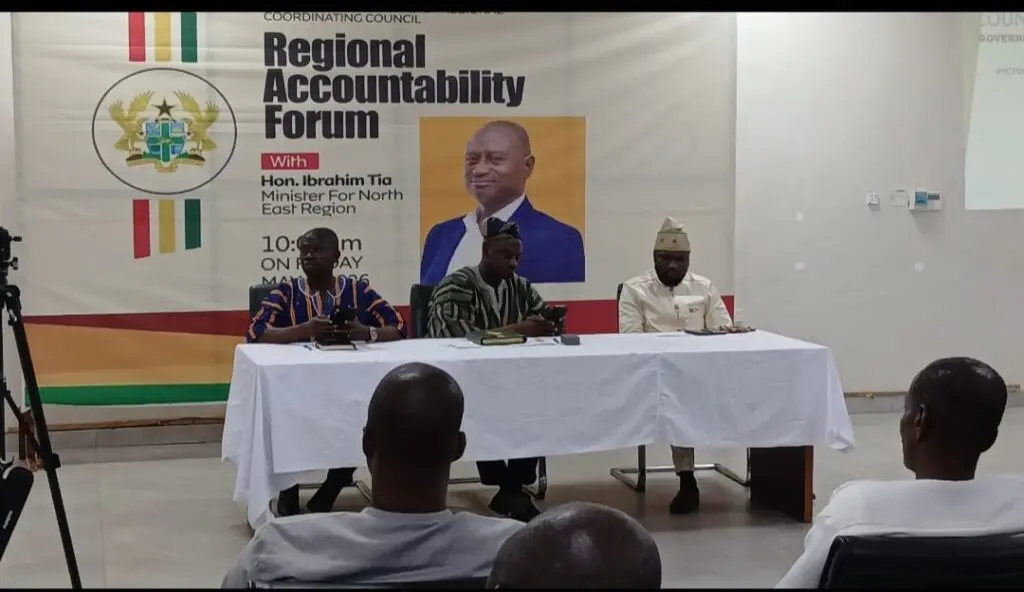 North East Regional Minister highlights major development gains at maiden Government Accountability Series North East Regional Minister highlights major development gains at maiden Government Accountability Series